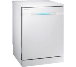SAMSUNG  Waterfall DW60K8550FW/EU Full-size Dishwasher - White